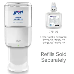 PURELL ES8 Automatic Wall Mounted Hand Sanitizer Dispenser, White (7720-01)