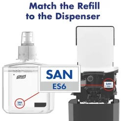 PURELL ES6 Automatic Wall Mounted Hand Sanitizer Dispenser, Graphite (6424-01)