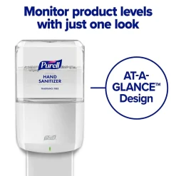 PURELL ES6 Automatic Wall Mounted Hand Sanitizer Dispenser, White (6420-01)