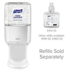 PURELL ES6 Automatic Wall Mounted Hand Sanitizer Dispenser, White (6420-01)