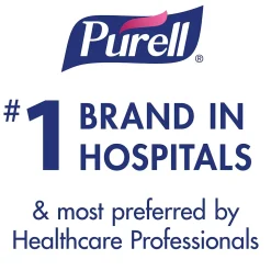 PURELL ES1 Dispenser Starter Kit Hand Sanitizer Dispenser, 450 mL Gel Refill Included, Graphite (4424-D6)