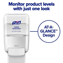 PURELL ES4 Wall Mounted Hand Sanitizer Dispenser, White (5020-01)