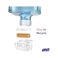 PURELL Foaming Hand Soap Refill for ES10 Dispenser, 1200mL, 2/Carton (8383-02)