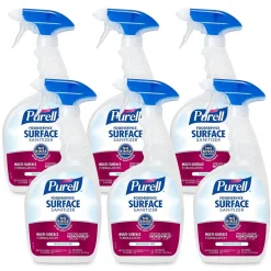 PURELL Foodservice Surface Sanitizer Spray, Fragrance Free, 32 fl oz, 6/Carton (3341-06)