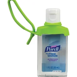 PURELL Hand Sanitizer with Carry Clip, 1 oz., 30/Pack (3900-30-CMR)