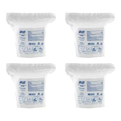 PURELL Hand Sanitizing Wipes, Alcohol Free Formula, 1700 Count Wipes Refill for PURELL High Capacity Wipes Stand, 4/CT (9517-04)