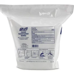 PURELL Hand Sanitizing Wipes Refill, 1200/Wipes, 2/Pack (9118-02)