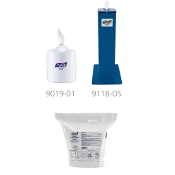 PURELL Hand Sanitizing Wipes Refill, 1200/Wipes, 2/Pack (9118-02)