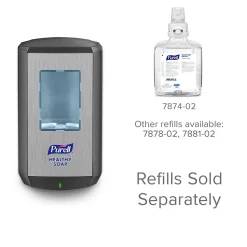 PURELL HEALTHY SOAP CS8 Automatic Wall Mounted Hand Soap Dispenser, Graphite (7834-01)