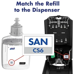 PURELL HEALTHY SOAP CS6 Automatic Wall Mounted Hand Soap Dispenser, White (6530-01)