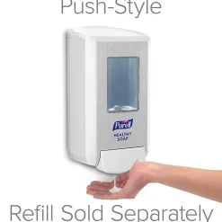 PURELL HEALTHY SOAP CS4 Wall Mounted Hand Soap Dispenser, White (5130-01)