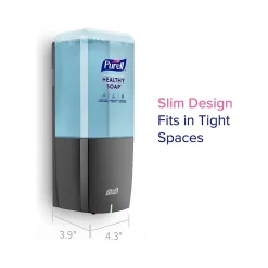 PURELL HEALTHY SOAP ES10 Automatic Wall Mounted Hand Soap Dispenser, Graphite (8334-E1)