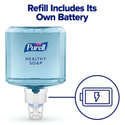 PURELL HEALTHY SOAP ES8 Automatic Wall Mounted Hand Soap Dispenser, Black (7734-01)