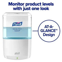 PURELL HEALTHY SOAP ES8 Automatic Wall Mounted Hand Soap Dispenser, White (7730-01)