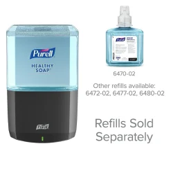 PURELL HEALTHY SOAP ES6 Automatic Wall Mounted Hand Soap Dispenser, Graphite (6434-01)