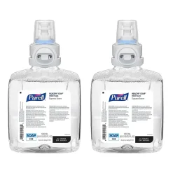 PURELL HEALTHY SOAP Foaming Hand Soap Refill for CS8 Dispenser, 1200 ml, 2/Carton (7874-02)