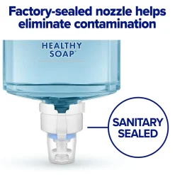 PURELL HEALTHY SOAP Foaming Hand Soap Refill for ES6 Dispenser, 1200 ml, 2/Carton (6470-02)