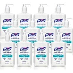 PURELL 2in1 Moisturizing Advanced 70% Alcohol Gel Hand Sanitizer, 12 oz, 12/Carton (3698-12 CT)