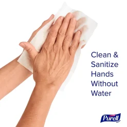 PURELL Individually Wrapped 70% Alcohol Sanitizing Hand Wipes, 1,000 Wipes/Carton (9021-1M)