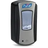 PURELL LTX 12 Automatic Wall Mounted Hand Sanitizer Dispenser, Chrome/Black (1928-04)