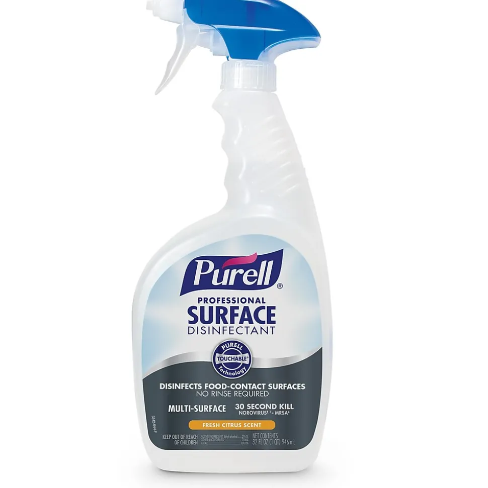 PURELL Professional Surface Disinfectant Spray, Fresh Citrus Scent, 32 oz. (3342-06)