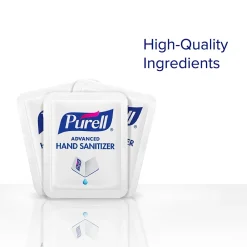 PURELL SINGLES Advanced 70% Alcohol Gel Hand Sanitizer, 2,000/Carton (9630-2M-NS)