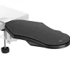 Purely E5720 Ergonomic Arm/Elbow Support Rest for Desk, Computer Desk Arm Extender, Black (PARE5720)