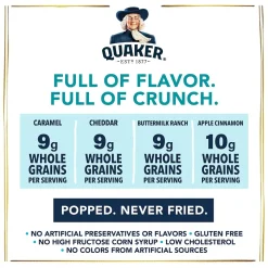 Quaker Rice Crisps Variety Pack, 36/Box (325-00013)