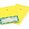 Quality Park 9" x 12" Yellow Clasp Envelopes, 10/Pack