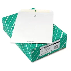 Quality Park Clasp Catalog Envelope 10" x 13", White, 100/Box (QUA38397)
