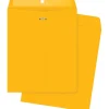Quality Park Clasp Kraft Catalog Envelope, 12" x 10", Kraft, 100/Box (37895)