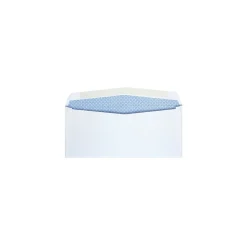 Quality Park Flap-Stik Security Tinted #10 Window Envelope, 4 1/2" x 9 1/2", White, 500/Box (90130)