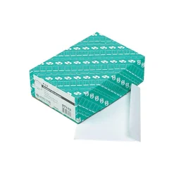Quality Park Gummed Booklet Envelopes, 6" x 9", White Wove, 100/Box (QUA37113)