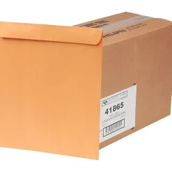 Quality Park Gummed Kraft Catalog Envelope, 11 1/2" x 14 1/2", Light Kraft, 250/Box (41865)