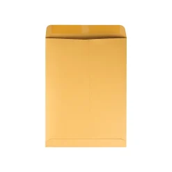 Quality Park Gummed Kraft Catalog Envelopes, 9" x 12", Kraft, 250/Box (QUA41465)