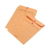 Quality Park Kraft Button & String Inter-Departmental Envelope 10" x 13", Brown, 100/Box (QUA63560)