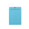 Quality Park Kraft Button & String Inter-Departmental Envelope 10" x 13", Blue, 100/Carton (QUA63577)