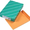 Quality Park Redi-Seal Kraft Catalog Envelope, 9 1/2" x 12 1/2", Kraft, 100/Box (43667)