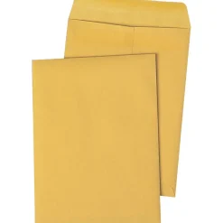 Quality Park Redi-Seal Kraft Catalog Envelope, 9 1/2" x 12 1/2", Kraft, 100/Box (43667)