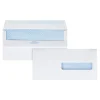 Quality Park Redi-Seal Security Tinted Window Envelope, 4 1/2" x 9 1/2", Woven White, 500/Box (21438)