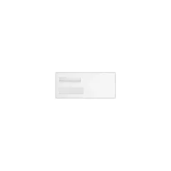 Quality Park Redi-Seal Self Seal #10 Double Window Envelope, 4 1/2" x 9 1/2", White Wove, 500/Pack (24559-QP-500)