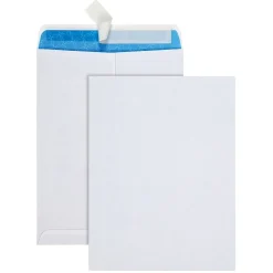 Quality Park Redi-Strip Catalog Envelope, 9" x 12", White, 100/Box (QUA41415)