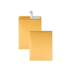 Quality Park Redi-Strip Kraft Catalog Envelopes, 10