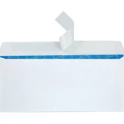 Quality Park Redi-Strip Security Tinted #10 Business Window Envelopes, 4 1/8