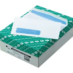 Quality Park Security Tinted #9 Window Envelope 3 7/8" x 8 7/8", White, 500/Box (QUA21212)