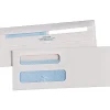 Quality Park Self Seal Security Tinted #8 5/8 Double Window Envelope 3 5/8" x 8 5/8", White, 500/Box (QUA24539)