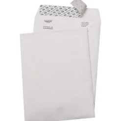 Quality Park Tyvek Flap-Stik Self Seal #98 Catalog Envelope, 10" x 15", White, 100/Box (R1660)