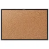 Quartet Classic Cork Bulletin Board, Black Frame, 2'W x 1.5'H (2301B)