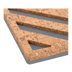 Quartet Cork and EVA Foam Tiles, 0.5' x 0.5', 2/Pack (Q190606F00-STPR)