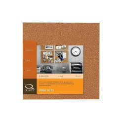 Quartet Cork Bulletin Boards, Frameless, 1'H x 1'W (102)